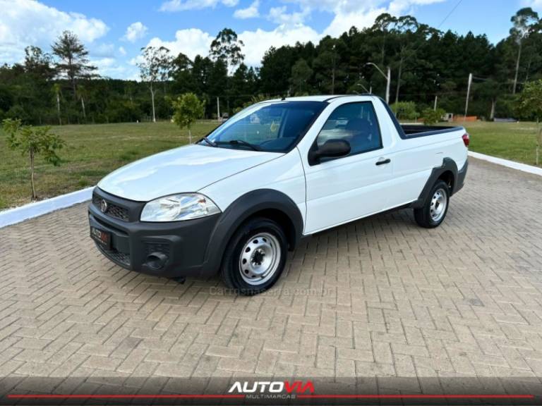 FIAT - STRADA - 2018/2019 - Branca - R$ 59.900,00