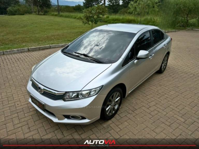 HONDA - CIVIC - 2012/2012 - Prata - R$ 64.900,00