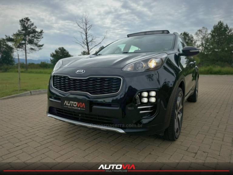 KIA MOTORS - SPORTAGE - 2018/2019 - Preta - R$ 119.900,00