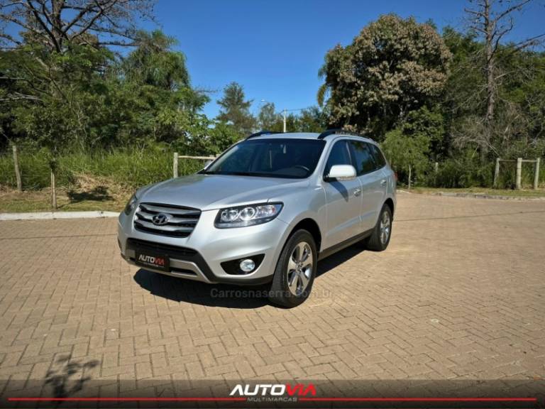 HYUNDAI - SANTA FÉ - 2011/2012 - Prata - R$ 57.900,00