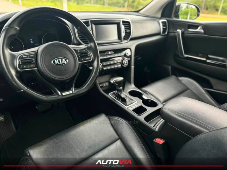 KIA MOTORS - SPORTAGE - 2018/2019 - Preta - R$ 119.900,00