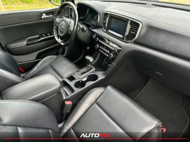 KIA MOTORS - SPORTAGE - 2018/2019 - Preta - R$ 119.900,00